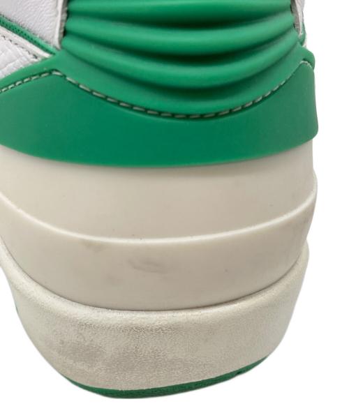 NIKE（ナイキ）NIKE (ナイキ) AIR JORDAN 2 RETRO ホワイト×グリーン サイズ:28の古着・服飾アイテム