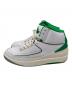 NIKE (ナイキ) AIR JORDAN 2 RETRO ホワイト×グリーン サイズ:28：6000円