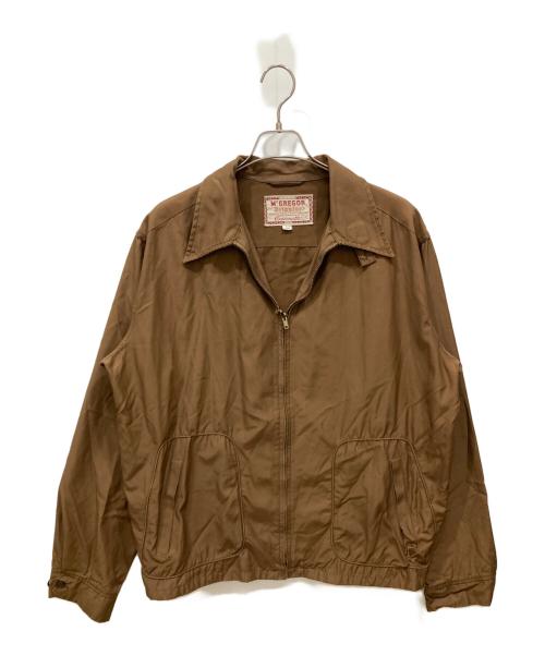 McGREGOR（マクレガー）McGREGOR (マクレガー) ドリズラージャケット ブラウン サイズ:46の古着・服飾アイテム