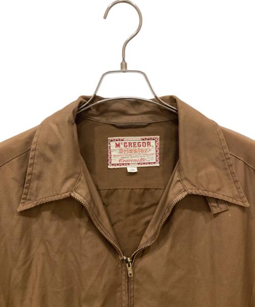 McGREGOR（マクレガー）McGREGOR (マクレガー) ドリズラージャケット ブラウン サイズ:46の古着・服飾アイテム