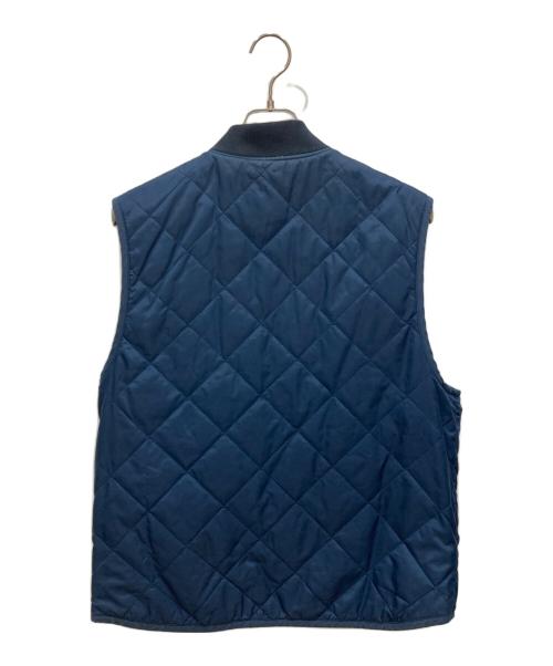 SUPREME（シュプリーム）Supreme (シュプリーム) Reversible Shadow Plaid Vest ネイビー×イエロー サイズ:Sの古着・服飾アイテム