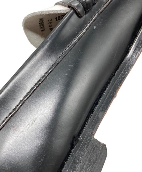 G.H.BASS（ジーエイチバス）G.H.BASS (ジーエイチバス) LARSON WEEJUNS ブラック×ホワイト サイズ:85Dの古着・服飾アイテム