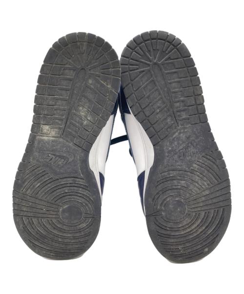NIKE（ナイキ）NIKE (ナイキ) DUNK HIGH ネイビー×ホワイト サイズ:27.5の古着・服飾アイテム