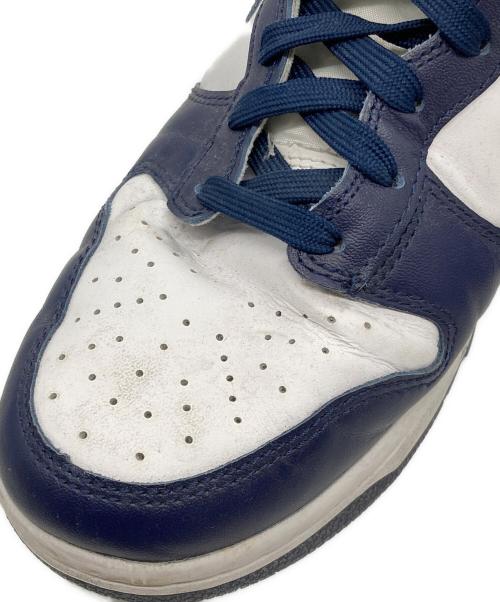 NIKE（ナイキ）NIKE (ナイキ) DUNK HIGH ネイビー×ホワイト サイズ:27.5の古着・服飾アイテム