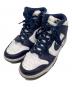 NIKE（ナイキ）の古着「DUNK HIGH」｜ネイビー×ホワイト