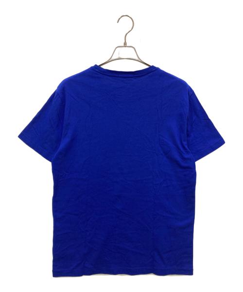 POLO RALPH LAUREN（ポロ・ラルフローレン）POLO RALPH LAUREN (ポロ・ラルフローレン) プリントTシャツ ブルー サイズ:Ⅼの古着・服飾アイテム