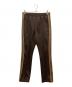 Needles（ニードルズ）の古着「Narrow Track Pant」｜ブラウン