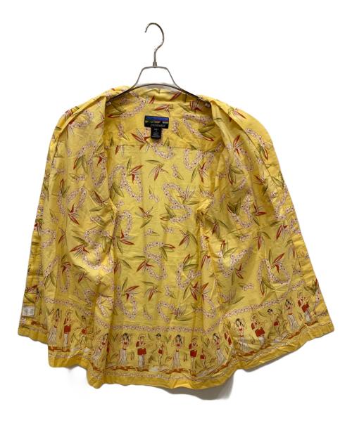 Patagonia（パタゴニア）Patagonia (パタゴニア) アロハシャツ イエロー サイズ:Mの古着・服飾アイテム