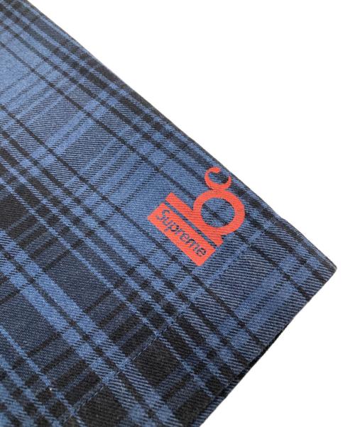 SUPREME（シュプリーム）Supreme (シュプリーム) Bernadette CORPORATION (バーナデット コーポレーション) S S Work Shirt ブルー サイズ:Mの古着・服飾アイテム