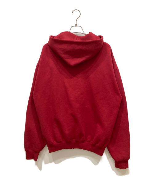 RUSSELL ATHLETIC（ラッセルアスレチック）RUSSELL ATHLETIC (ラッセルアスレチック) ジップパーカー レッド サイズ:XLの古着・服飾アイテム