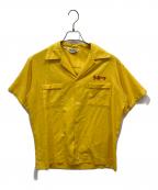 Mr.Mort'sMr.Mort's）の古着「60’ｓボーリングシャツ」｜イエロー