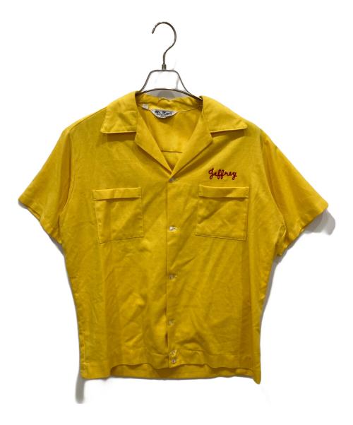 Mr.Mort's（Mr.Mort's）Mr.Mort's (Mr.Mort's) 60’ｓボーリングシャツ イエロー サイズ:Mの古着・服飾アイテム