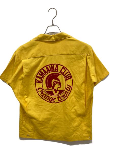 Mr.Mort's（Mr.Mort's）Mr.Mort's (Mr.Mort's) 60’ｓボーリングシャツ イエロー サイズ:Mの古着・服飾アイテム