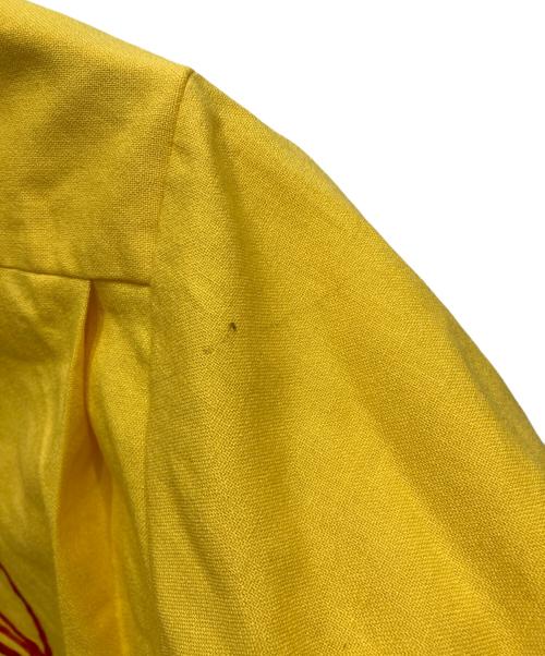 Mr.Mort's（Mr.Mort's）Mr.Mort's (Mr.Mort's) 60’ｓボーリングシャツ イエロー サイズ:Mの古着・服飾アイテム