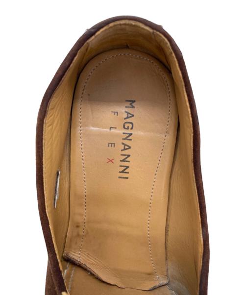 MAGNANNI（マグナーニ）MAGNANNI (マグナーニ) スウェードローファー ブラウン サイズ:41の古着・服飾アイテム