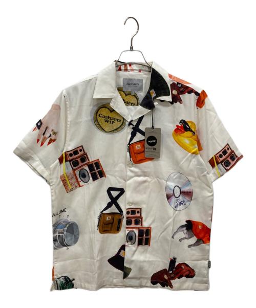 Carhartt WIP（カーハート ワーク イン プログレス）CARHARTT WIP (カーハート ワークインプログレス) S/S JACOB ROCHESTER SHIRT ホワイト サイズ:Sの古着・服飾アイテム
