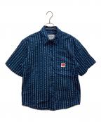 Carhartt WIPカーハート ワーク イン プログレス）の古着「S/S DREWE SHIRT」｜ネイビー