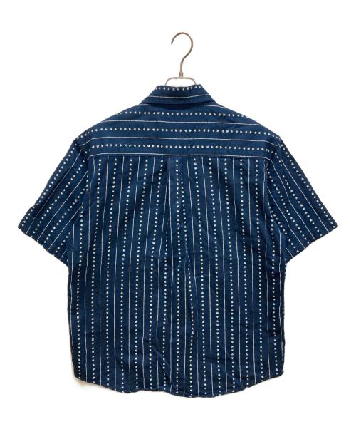 Carhartt WIP（カーハート ワーク イン プログレス）CARHARTT WIP (カーハート ワークインプログレス) S/S DREWE SHIRT ネイビー サイズ:Sの古着・服飾アイテム
