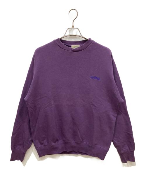 L.L.Bean（エルエルビーン）L.L.Bean (エルエルビーン) Smithfield Crewneck Sweat パープル サイズ:Ⅿの古着・服飾アイテム