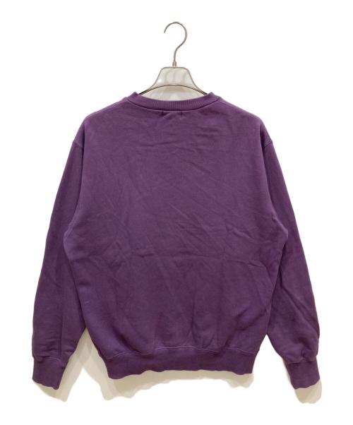 L.L.Bean（エルエルビーン）L.L.Bean (エルエルビーン) Smithfield Crewneck Sweat パープル サイズ:Ⅿの古着・服飾アイテム