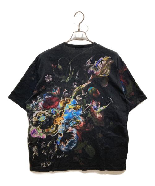 LAD MUSICIAN（ラッドミュージシャン）LAD MUSICIAN (ラッドミュージシャン) フラワープリントビックTEE ブラック サイズ:46の古着・服飾アイテム