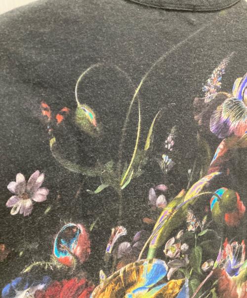 LAD MUSICIAN（ラッドミュージシャン）LAD MUSICIAN (ラッドミュージシャン) フラワープリントビックTEE ブラック サイズ:46の古着・服飾アイテム