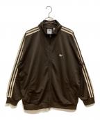 adidasアディダス）の古着「ベッケンバウアートラックジャケット」｜ブラウン