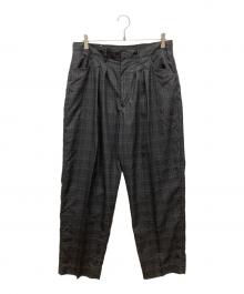 FARAH（ファーラー）の古着「Two Tuck Pants」｜ブラック