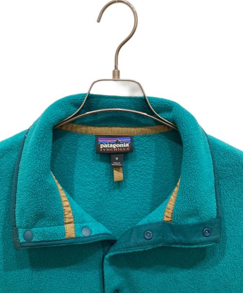 Patagonia（パタゴニア）Patagonia (パタゴニア) ライトウェイト シンチラ スナップT プルオーバー グリーン サイズ:Mの古着・服飾アイテム