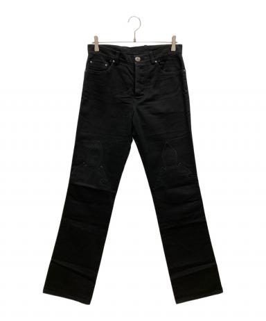 クロムハーツ/パンツ/メンズ31R/フレアニー 中古・古着通販】CHROME HEARTS (クロムハーツ) フレアニー ブラック