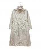 IENA LA BOUCLEイエナ ラ ブークル）の古着「コットンナイロンタッサーオーバーコート」｜ホワイト