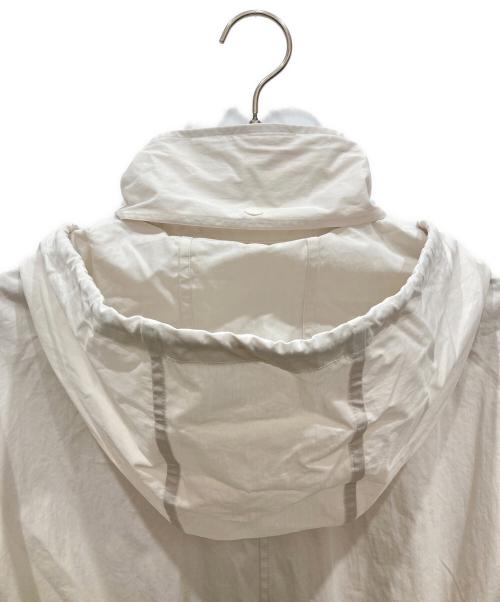 IENA LA BOUCLE（イエナ ラ ブークル）IENA LA BOUCLE (イエナ ラ ブークル) コットンナイロンタッサーオーバーコート ホワイト サイズ:36の古着・服飾アイテム