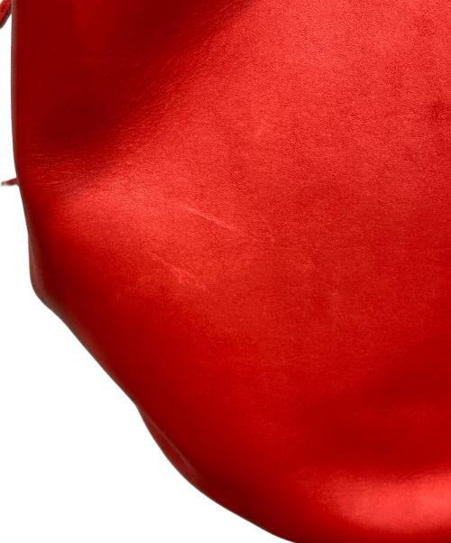 MIZUNO（ミズノ）MIZUNO (ミズノ) 中川政七商店 (ナカガワマサシチショウテン) 巾着ショルダーバッグ レッドの古着・服飾アイテム