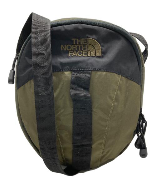 THE NORTH FACE（ザ ノース フェイス）THE NORTH FACE (ザ ノース フェイス) JOURNAL STANDARD (ジャーナルスタンダード) 別注Nylon Ripstop Shoulder Pouch カーキ×ブラックの古着・服飾アイテム
