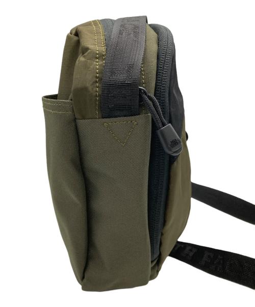 THE NORTH FACE（ザ ノース フェイス）THE NORTH FACE (ザ ノース フェイス) JOURNAL STANDARD (ジャーナルスタンダード) 別注Nylon Ripstop Shoulder Pouch カーキ×ブラックの古着・服飾アイテム