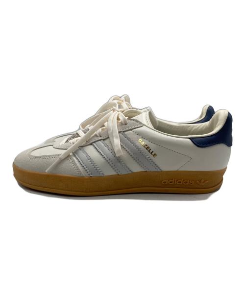 adidas（アディダス）adidas (アディダス) BEAUTY&YOUTH (ビューティーアンドユース) 別注Gazelle Indoor ホワイト×グレー サイズ:23CMの古着・服飾アイテム
