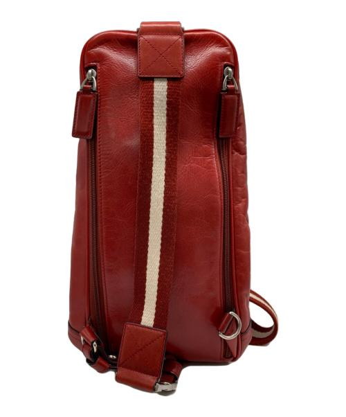 BALLY（バリー）BALLY (バリー) ボディーバッグ レッドの古着・服飾アイテム