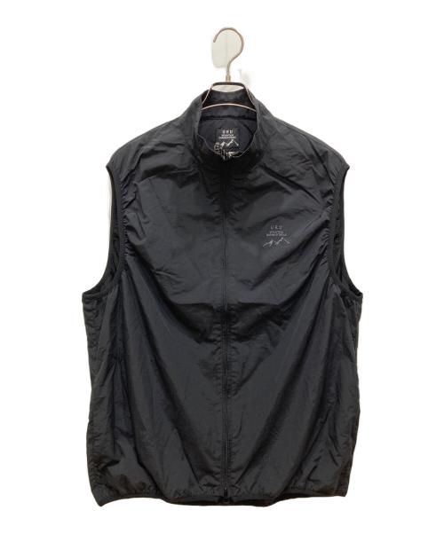 URBAN RESEARCH DOORS（アーバンリサーチドアーズ）URBAN RESEARCH DOORS (アーバンリサーチドアーズ) リップストップ ベスト ブラック サイズ:L 未使用品の古着・服飾アイテム