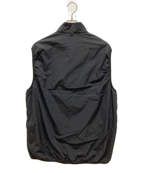 URBAN RESEARCH DOORS（アーバンリサーチドアーズ）URBAN RESEARCH DOORS (アーバンリサーチドアーズ) リップストップ ベスト ブラック サイズ:L 未使用品の古着・服飾アイテム