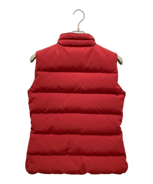 CANADA GOOSE（カナダグース）CANADA GOOSE (カナダグース) ダウンベスト レッド サイズ:Sの古着・服飾アイテム