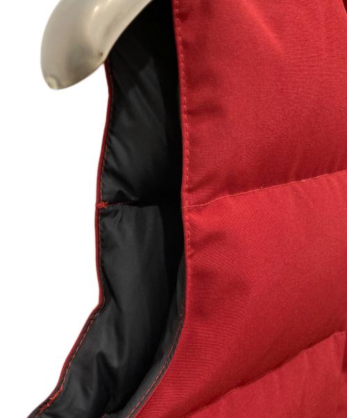 CANADA GOOSE（カナダグース）CANADA GOOSE (カナダグース) ダウンベスト レッド サイズ:Sの古着・服飾アイテム