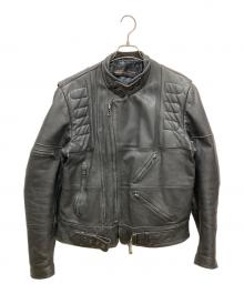 HARLEY-DAVIDSON（ハーレーダビッドソン）の古着「レザージャケット」｜ブラック