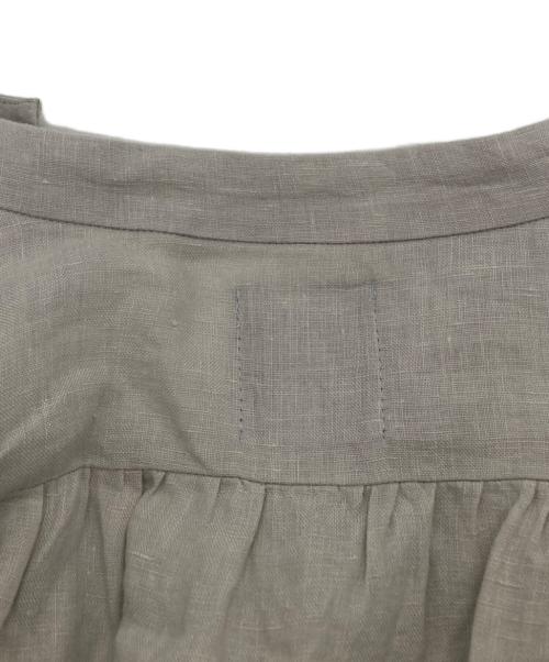 オオカミとフクロウ（オオカミトフクロウ）オオカミとフクロウ (オオカミトフクロウ) リリーワルツワンピース グレー サイズ:freeの古着・服飾アイテム