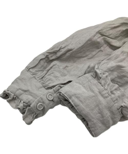 オオカミとフクロウ（オオカミトフクロウ）オオカミとフクロウ (オオカミトフクロウ) リリーワルツワンピース グレー サイズ:freeの古着・服飾アイテム