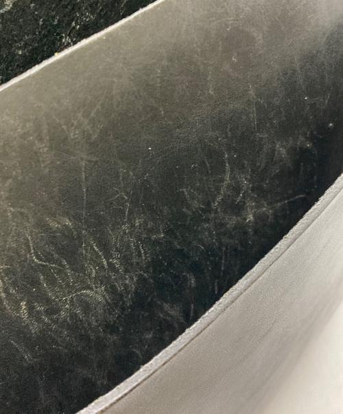 Herz（ヘルツ）Herz (ヘルツ) レザーショルダーバッグ ブラックの古着・服飾アイテム