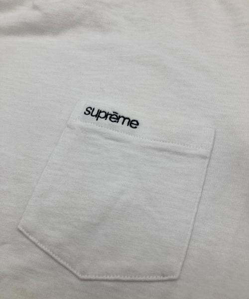 SUPREME（シュプリーム）Supreme (シュプリーム) S/S POCKET TEE ホワイト サイズ:Ⅿの古着・服飾アイテム