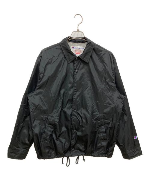 Champion（チャンピオン）Champion (チャンピオン) Supreme (シュプリーム) Coaches Jacket ブラック サイズ:SIZE Mの古着・服飾アイテム