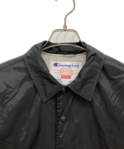 Champion（チャンピオン）Champion (チャンピオン) Supreme (シュプリーム) Coaches Jacket ブラック サイズ:SIZE Mの古着・服飾アイテム