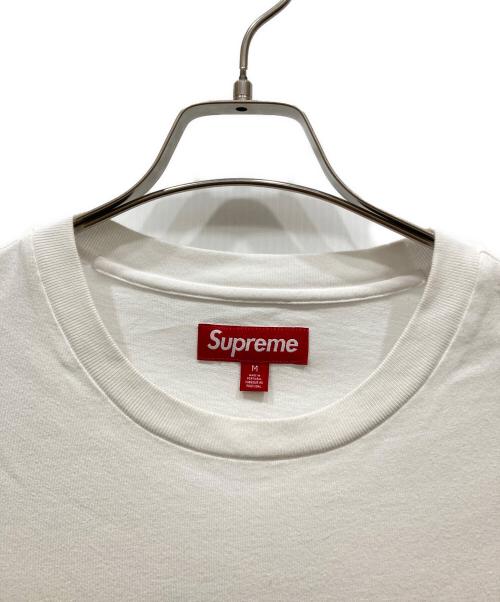 SUPREME（シュプリーム）SUPREME (シュプリーム) Small Box Logo L／S Tee ホワイト サイズ:Mの古着・服飾アイテム