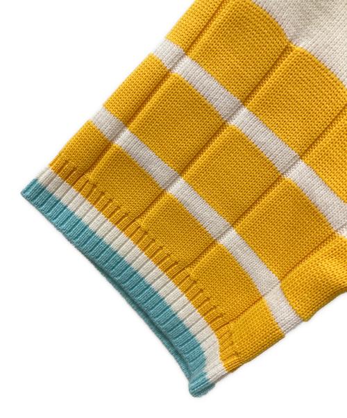 LACOSTE（ラコステ）LACOSTE (ラコステ) カラーデザインリブポロセーター ホワイト サイズ:XSの古着・服飾アイテム